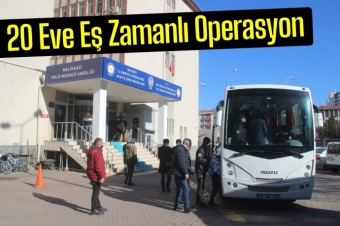 Kayseri Polisinden Şafak Operasyonu