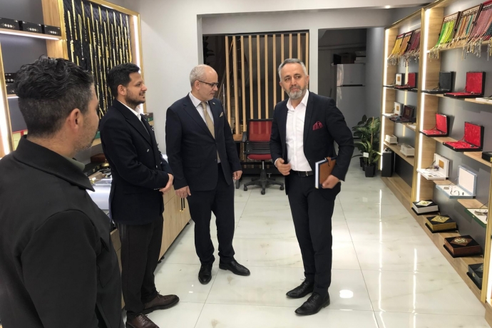 Anahtar Parti Heyetinden Yahyalya Ziyaret.