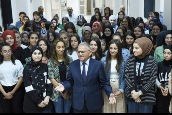  Kayseri'de 631 renciye cretsiz Kurs