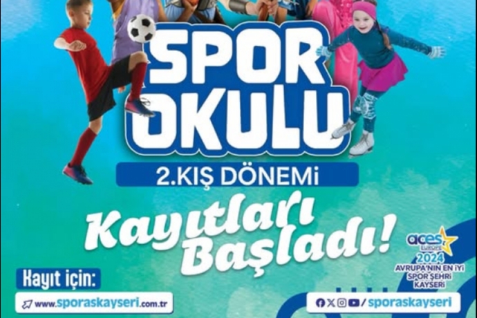Spor Okulu 2. K�� D�nemi Kay�tlar� Ba�lad��