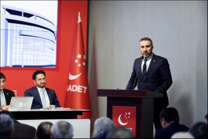 Saadet Partisi'nde Kayseri Te�kilat�n�n �ye Ba�ar�s� Payla��ld�