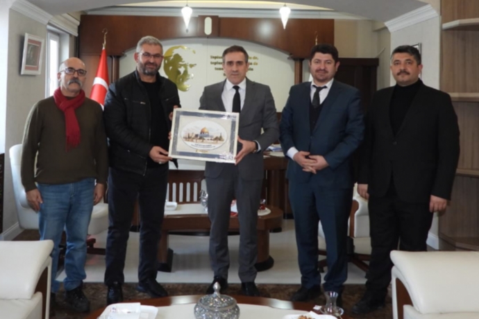 Kayseri Cihann�ma�dan Talas�ta Anlaml� Ziyaret