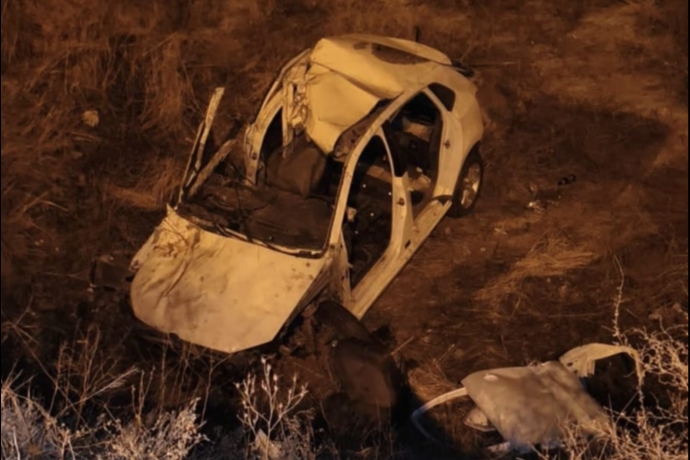 Kayseri'de �ki Otomobil �arp��t�: 2 Yaral�