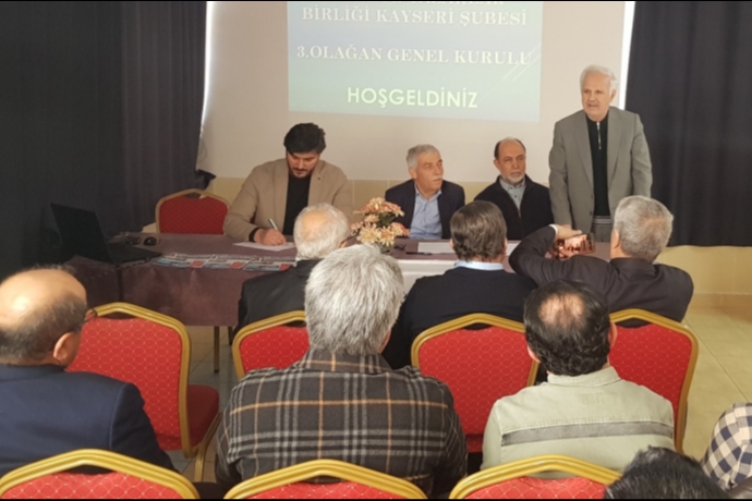 T�rkiye Yazarlar Birli�i Kayseri �ubesi Genel Kurulu Yap�ld�