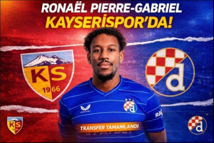 Kayserispor�dan Sa� Beke Frans�z Takviyesi: Ronael Pierre-Gabriel.
