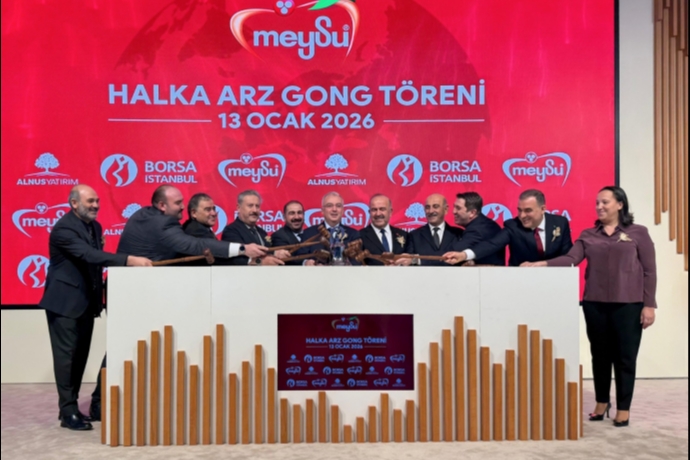 Meysu G�da, Borsadaki �lk G�n�nde Tavan Yapt�