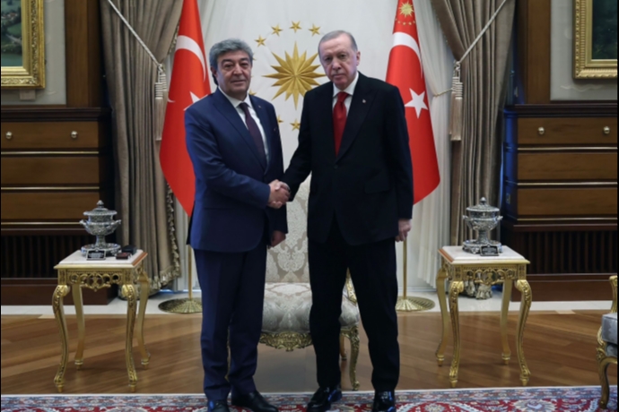 Dursun Ata�'tan Cumhurba�kan� Erdo�an'a Ziyaret