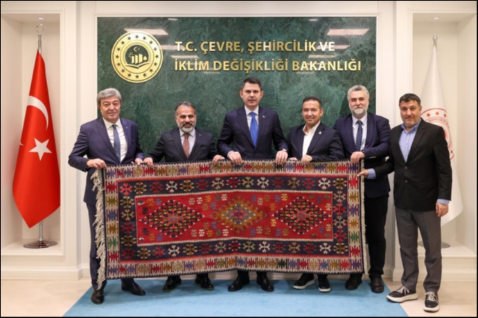 Kayseri Bas�n�ndan Ankara�da G��l� Bulu�ma: KGC Ve TSYD�den Bakan Murat Kurum�a Ziyaret