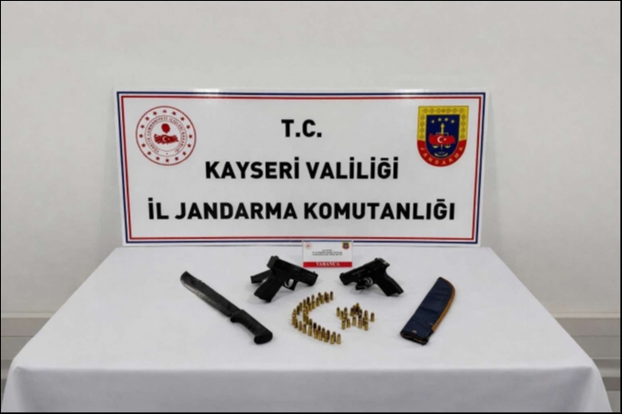 Kayseri�de Ruhsats�z Silah Operasyonu: 1 Ki�i G�zalt�na Al�nd�