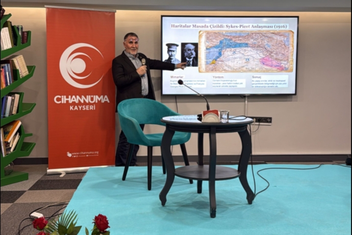 Kayseri Cihann�ma �ar�amba Sohbetleri�nde Ortado�u�nun Ge�mi�i ve Gelece�i Masaya Yat�r�ld�