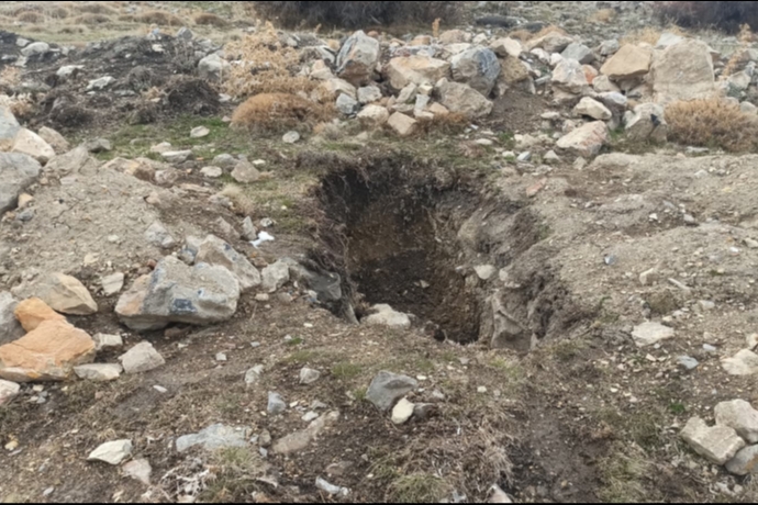 Yahyal� So�ulcak Yaylas��nda Karlar Eridi, Gizli Kaz�lar�n �zleri Ortaya Sa��ld�