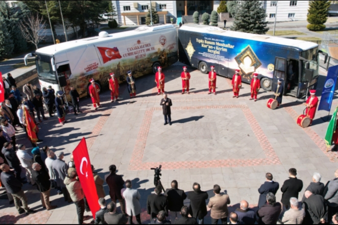 Talas�ta Tarih Tekerlekler �zerinde: 777 Kahraman�n Nefesi Mahalle Mahalle Dola�acak