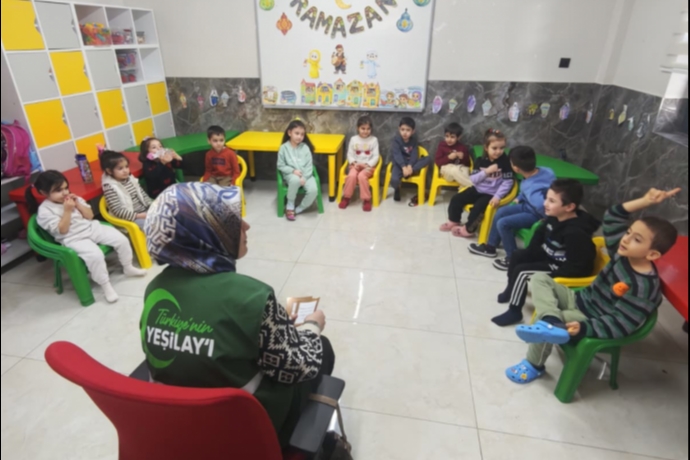 Minik Kalplere B�y�k Mesaj: Kayseri�de 4�6 Ya� Kur�an Kurslar�nda Sa�l�kl� Ya�am Seferberli�i