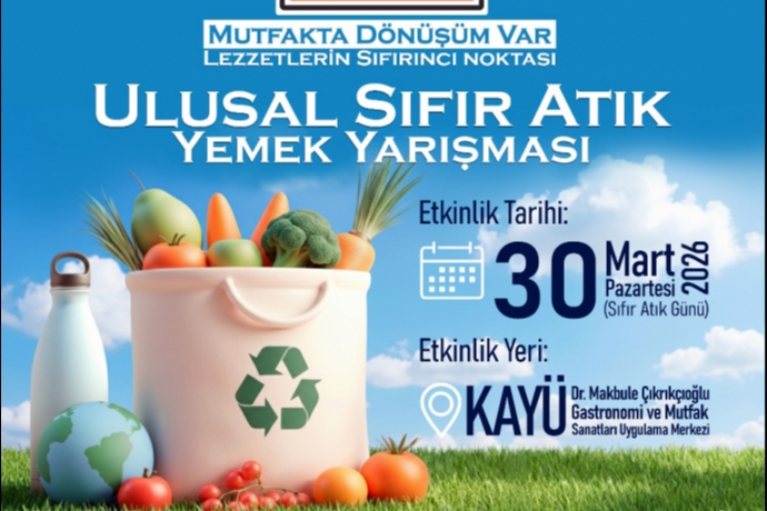 Sıfır Atık Mutfağında Büyük Final Yaklaşıyor: Talas’ta Genç Şefler Sahneye Çıkıyor