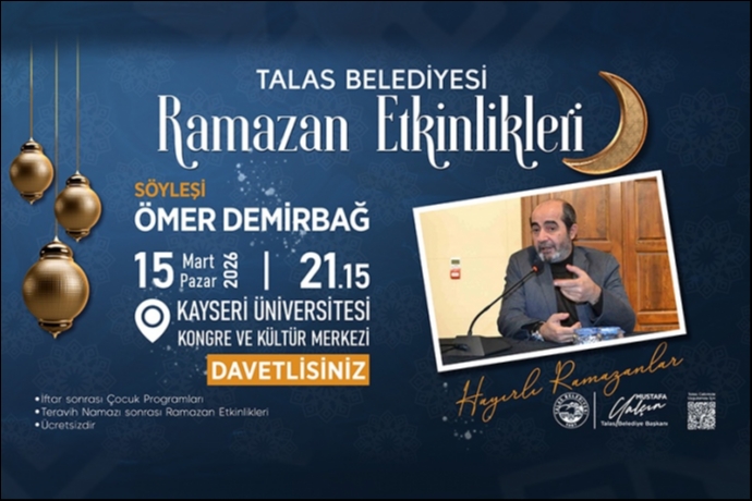 Talas�ta Ramazan Geceleri Final Haftas�nda: Sahne, Sohbet Ve Ezgilerle Dolu �� �zel Ak�am
