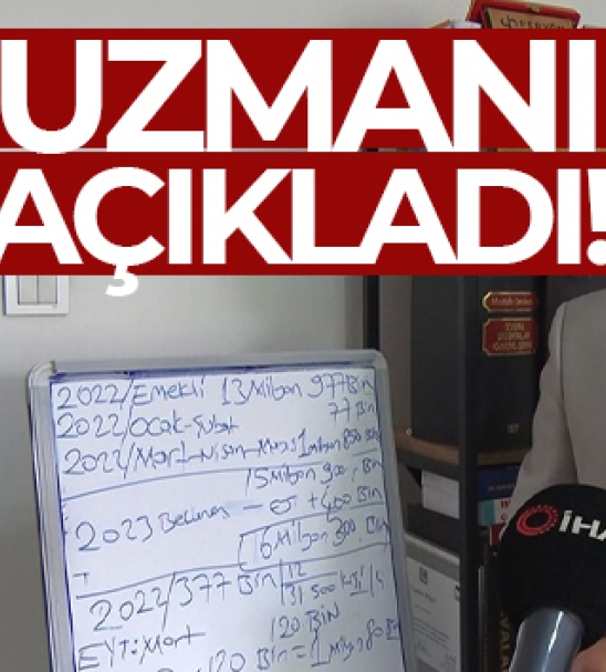 Yl sonunda EYT'lilere balanacak aylk says 1 milyonu geecek