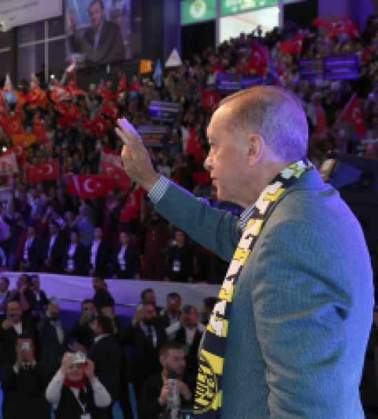 Cumhurbakan Erdoan: '500 bin civarnda mlteciyi Suriye'nin kuzeyindeki briket evlere gndermeye baladk'