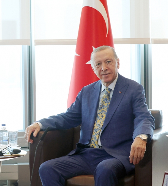 Cumhurbakan Erdoan, Yunanistan Babakan Miotakisi kabul etti