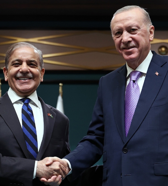 Cumhurbakan Erdoan, Pakistan Babakan erif ile grt